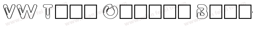 VW Text Office Bold字体转换